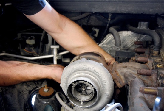 замена авто турбины