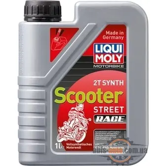 Моторное масло Liqui Moly 3990 Motorbike 2T Synth Race Scooter Street 1л