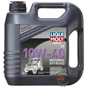 Моторное масло Liqui Moly 7541 ATV 4T Motoroil Offroad 10W-40 4л