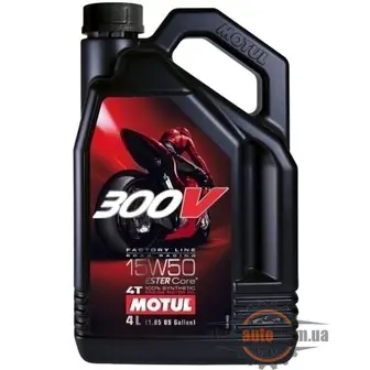 Моторное масло Motul 300V Factory Line Road Racing 10W40 4л