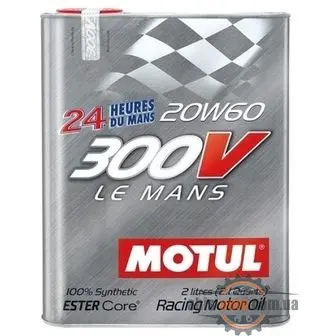 Моторное масло Motul 300V Le Mans Ester Core 20W60 2л