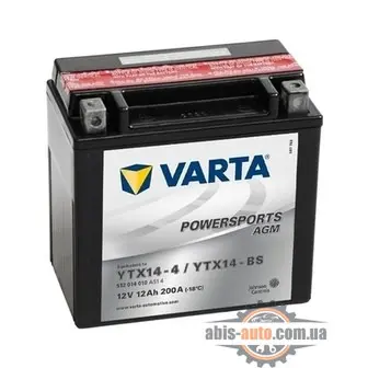 Varta 6CT-12 FUNSTART AGM (YTX14-4, YTX14-BS)