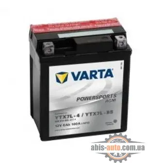 Varta 6CT-6 FUNSTART AGM (YTX7L-4, YTX7L-BS)