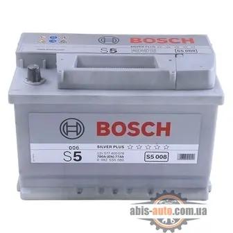 Bosch 6CT-77 АзЕ S5 Silver Plus (S50 080)