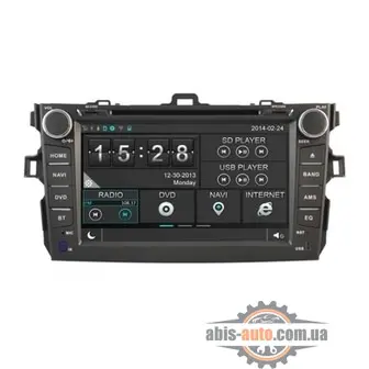 Штатная магнитола для Toyota Corolla 2007-2013 Witson W2-D8124T