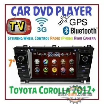 Штатная магнитола для Toyota Corolla 2012-2013 Mekede MKD-76488